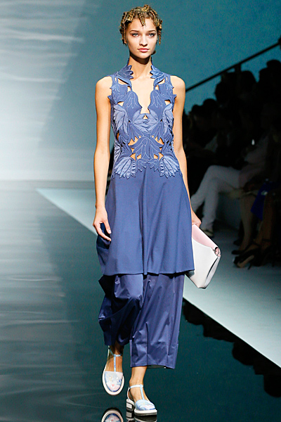 Emporio Armani - Women's Ready-to-Wear - 2014 Spring-Summer