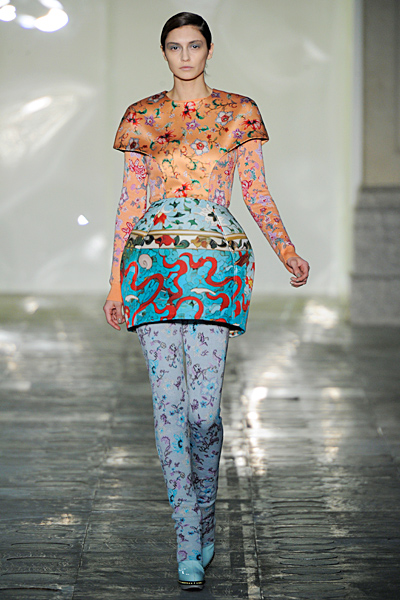 Mary Katrantzou - Ready-to-Wear - 2011 Fall-Winter