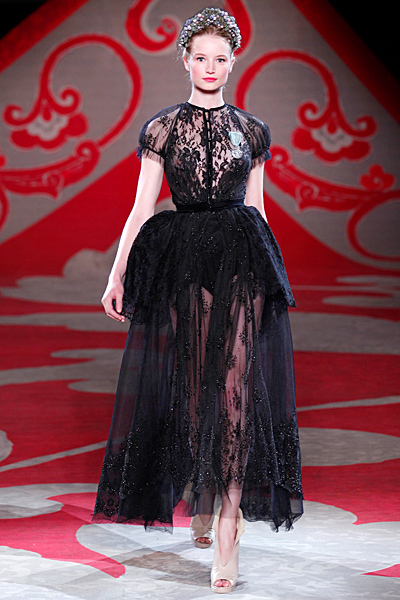 Ulyana Sergeenko - Couture - 2012 Fall-Winter