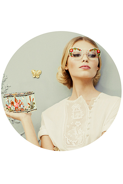 Ulyana Sergeenko - Couture Accessories - 2013 Spring-Summer